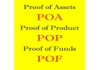 Подтверждение POF, POA, POP  Международные банки  Финансовые институты